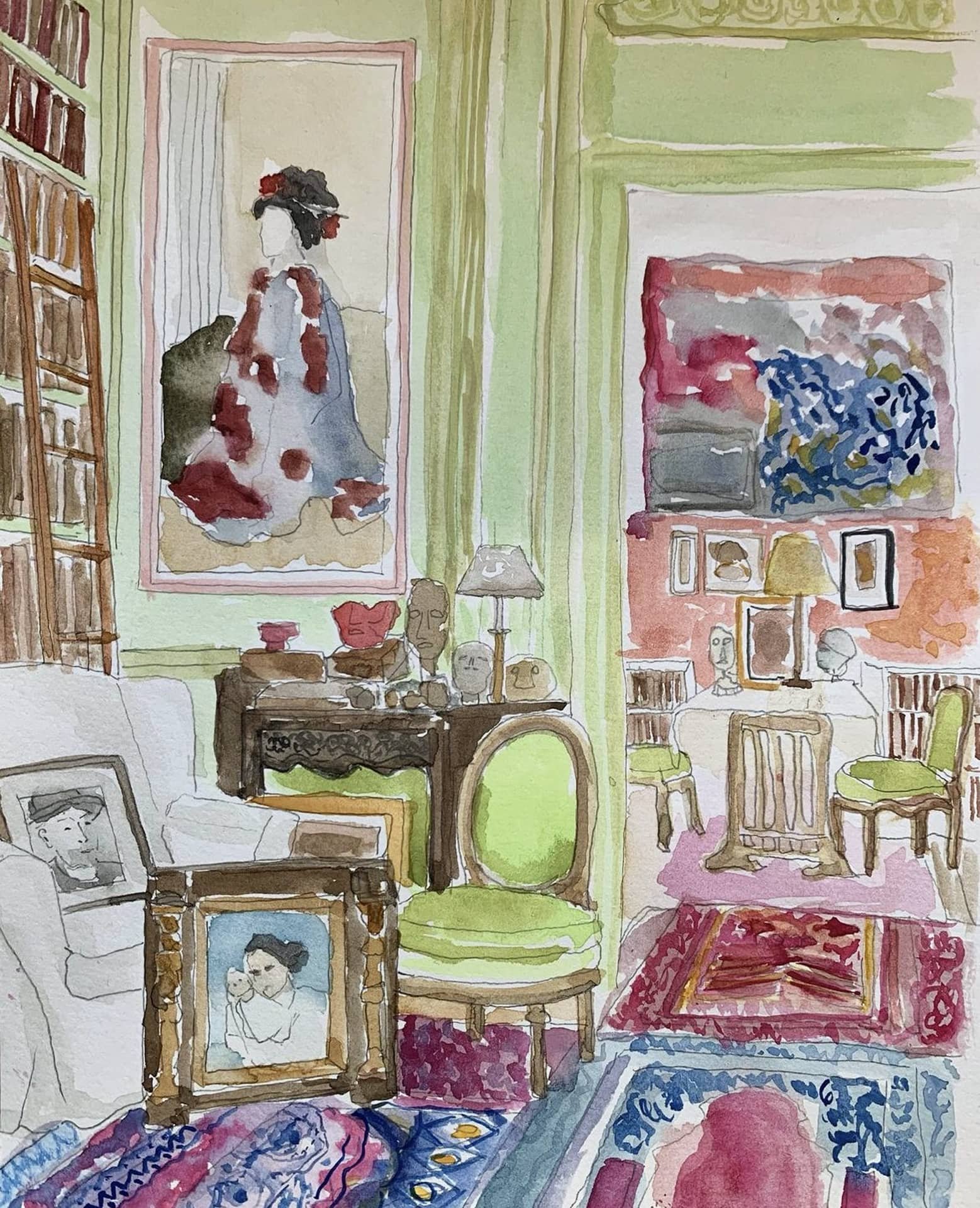 Pierra Le-Tan´s apartment