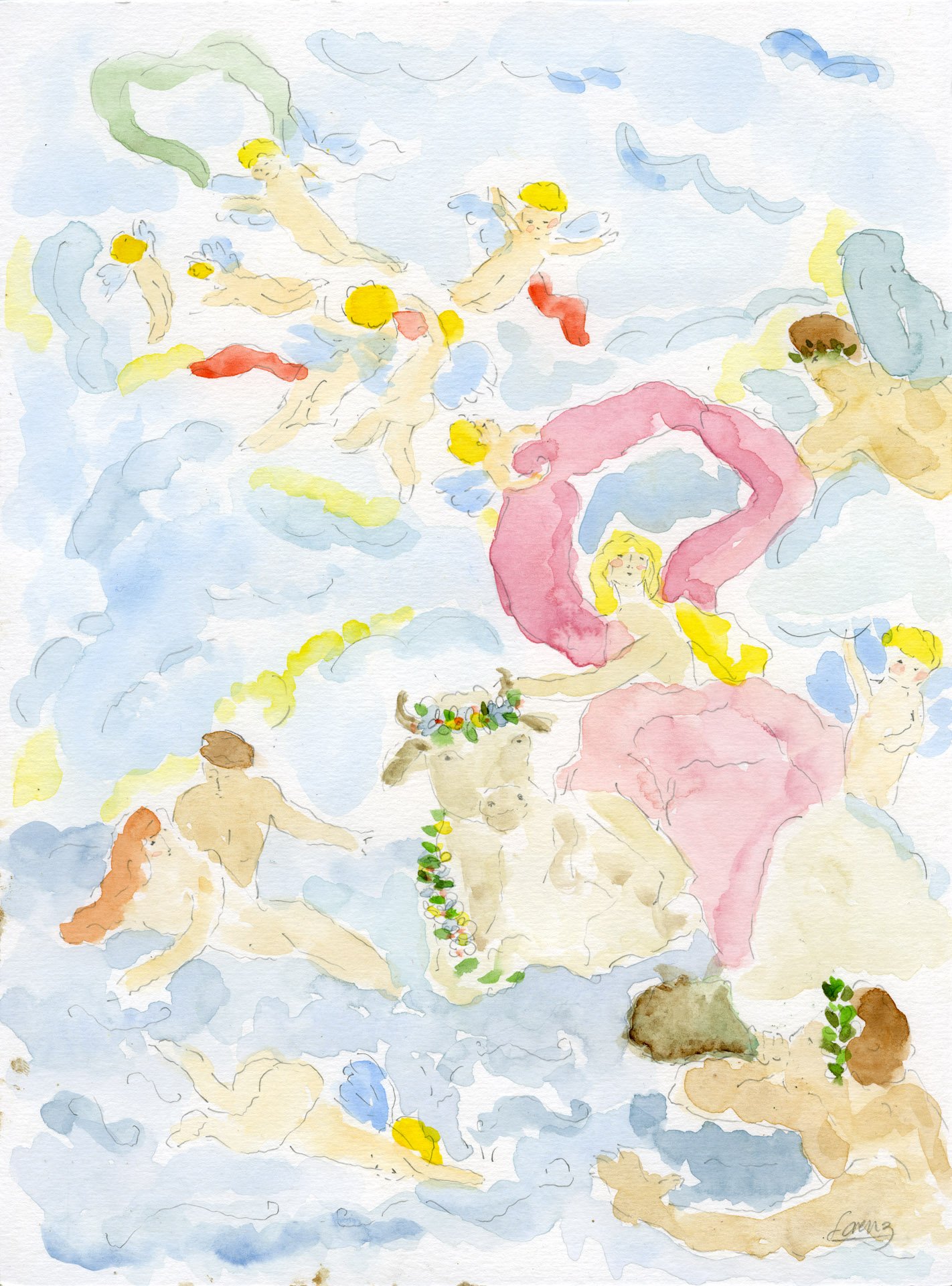 The abduction of Europa