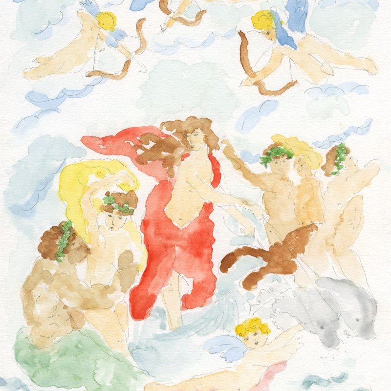 The triumph of Galatea