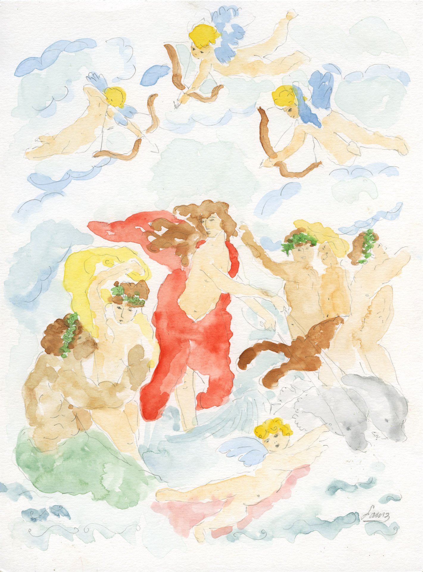 The triumph of Galatea