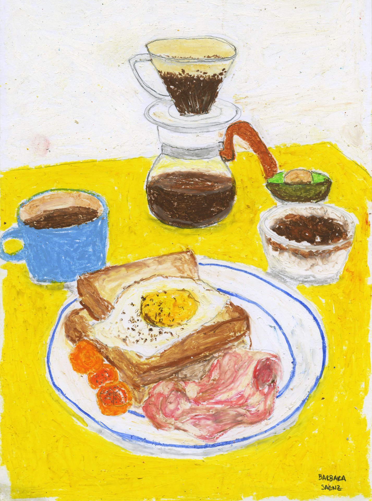 Yellow breakfast